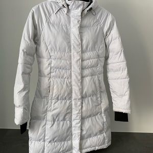 White winter jacket